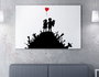 Wallity Lienzo Decorativo Banksy 70 x 100 cm